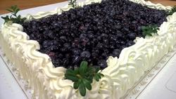 Levyt&auml;ytekakku kermalla