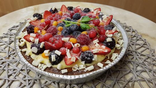 Kauramurokakku, marjoilla