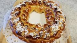 Pullakranssi juhlapitkosta (noin 40 palasta)