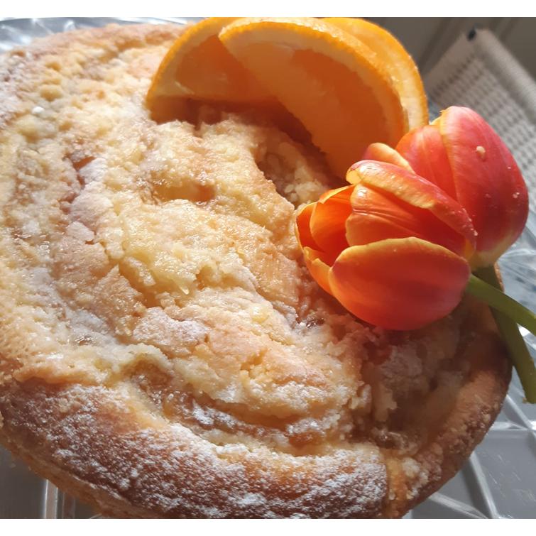 Appelsiini tuorejuustotorttu